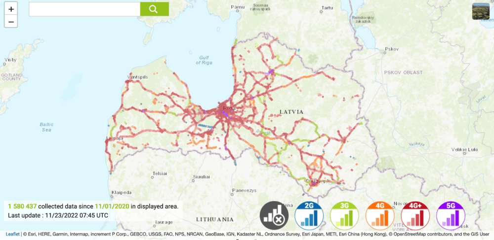 Tele2 network coverage
