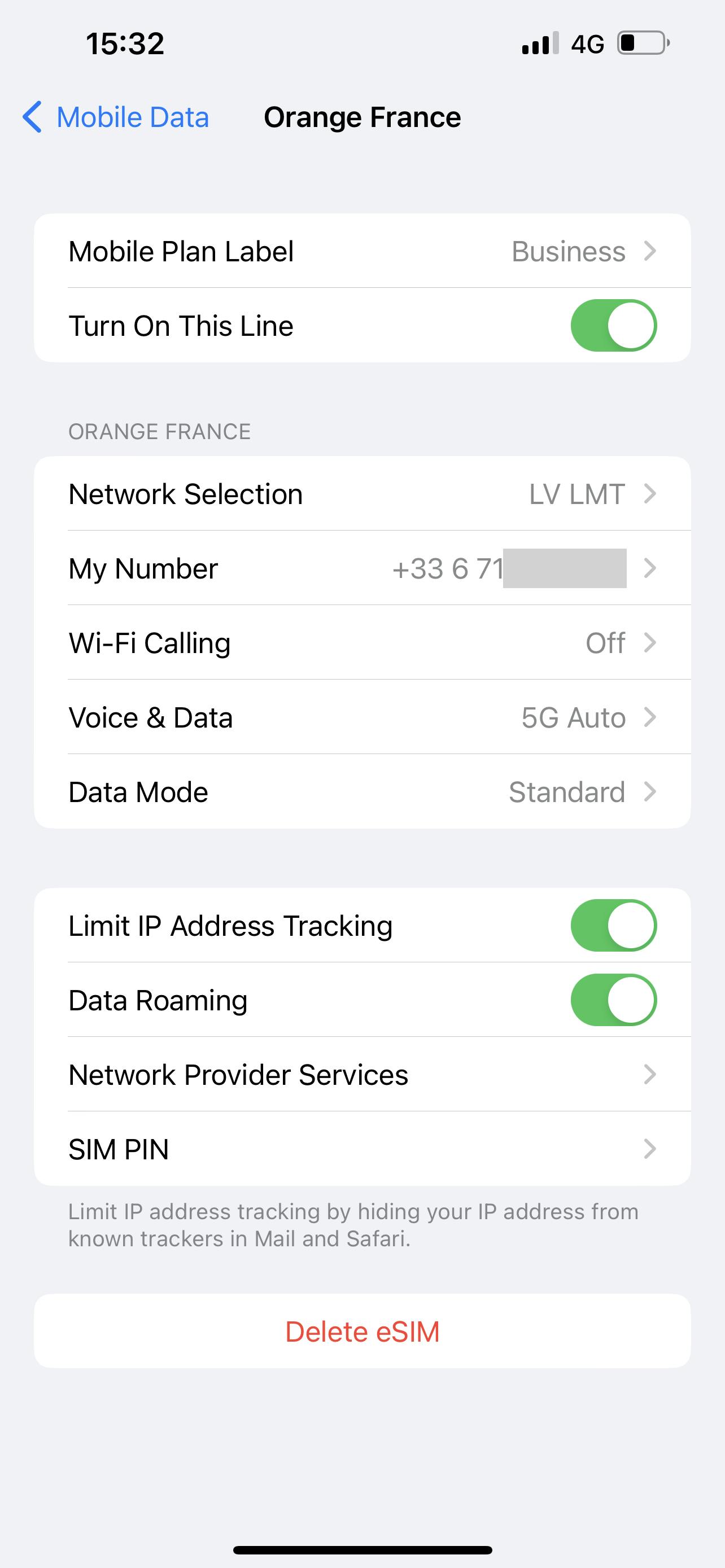 orange_esim_phone_number_screenshot