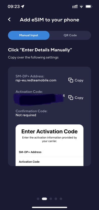 esim setup nomad_screenshot