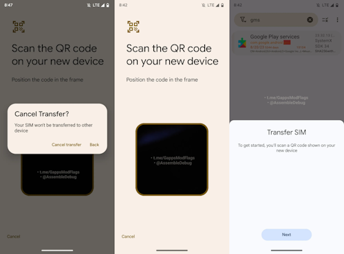 eSIM transfer feature for Android has just leaked (August 2023)