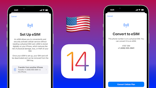 iPhone 14: how to migrate your current plan from physical SIM to eSIM in the United States